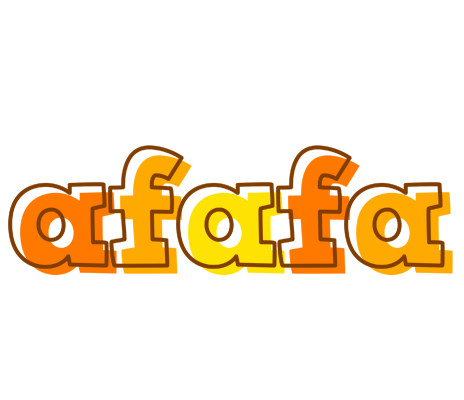 Afafa desert logo