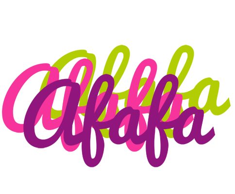 Afafa flowers logo