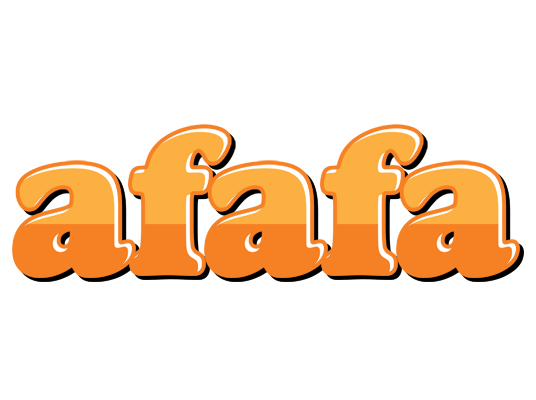 Afafa orange logo
