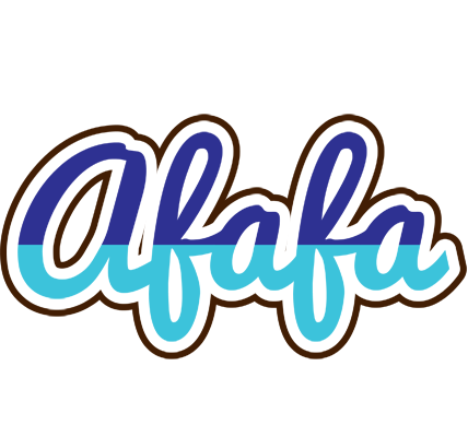 Afafa raining logo