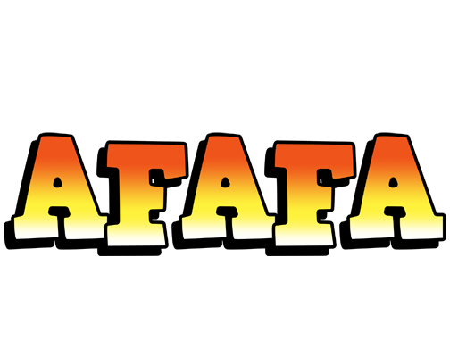 Afafa sunset logo