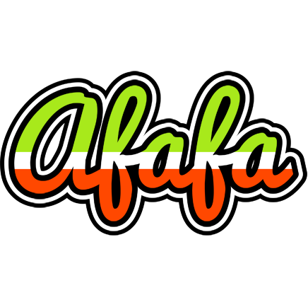 Afafa superfun logo