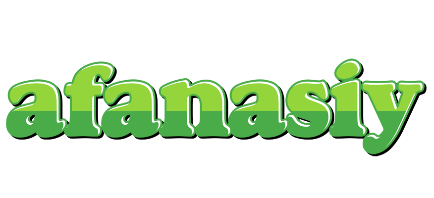 Afanasiy apple logo