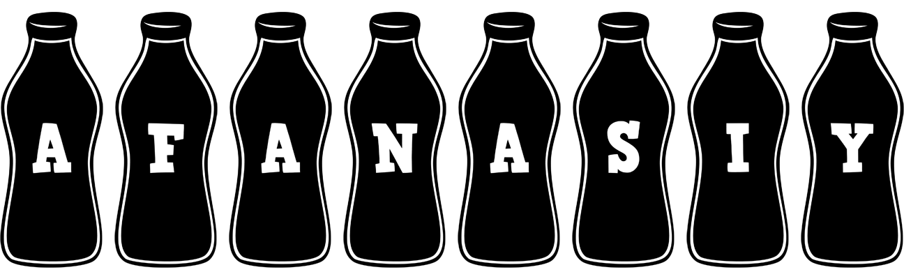 Afanasiy bottle logo