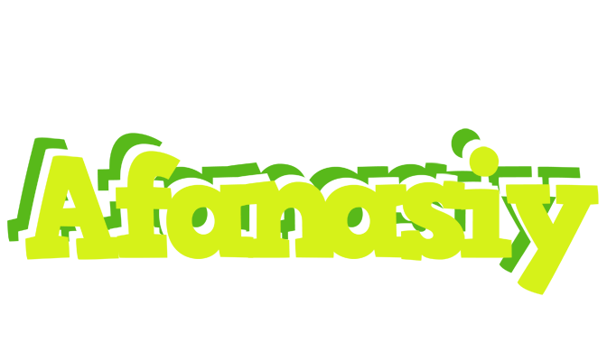 Afanasiy citrus logo
