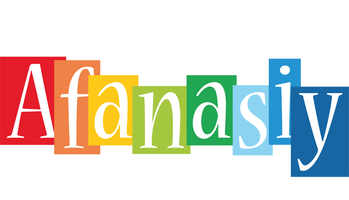 Afanasiy colors logo