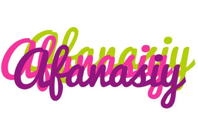 Afanasiy flowers logo