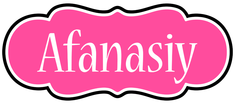 Afanasiy invitation logo