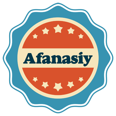 Afanasiy labels logo