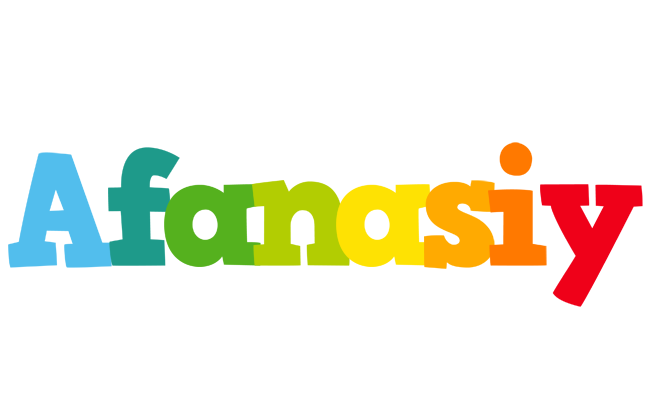 Afanasiy rainbows logo