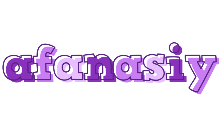 Afanasiy sensual logo