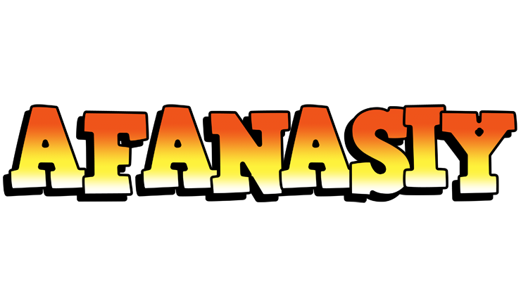 Afanasiy sunset logo
