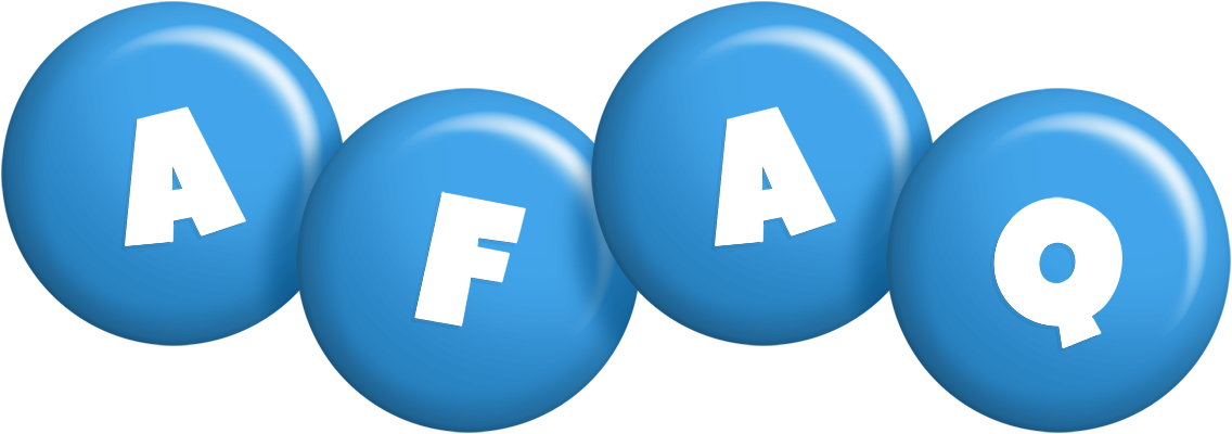 Afaq candy-blue logo