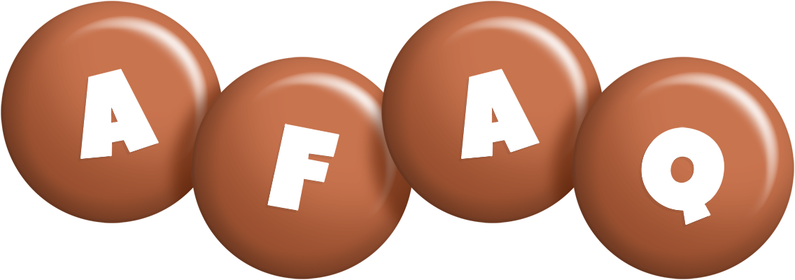 Afaq candy-brown logo