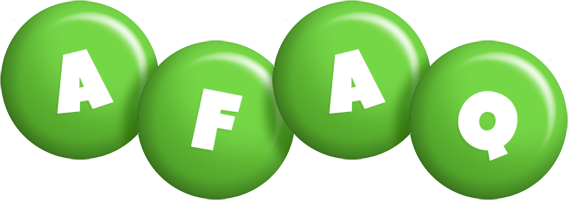 Afaq candy-green logo