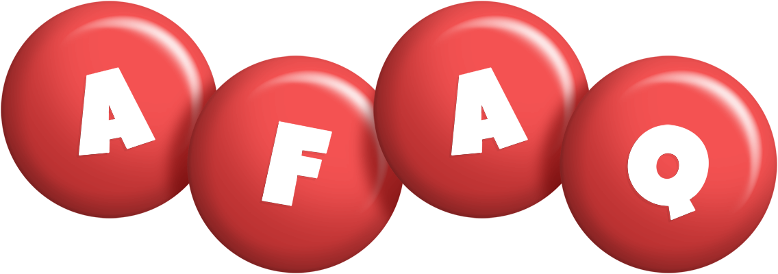 Afaq candy-red logo