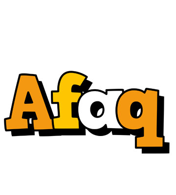 Afaq cartoon logo