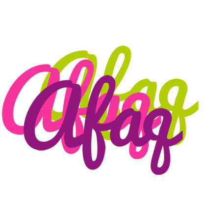 Afaq flowers logo