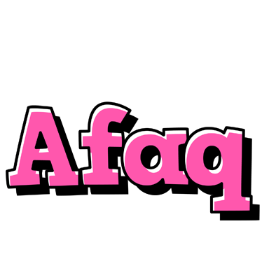 Afaq girlish logo