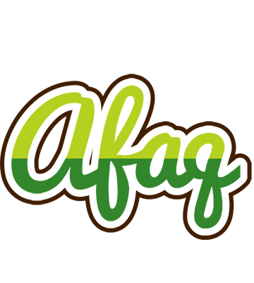 Afaq golfing logo