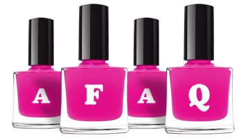 Afaq nails logo