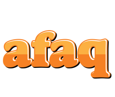 Afaq orange logo