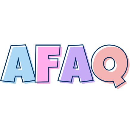 Afaq pastel logo