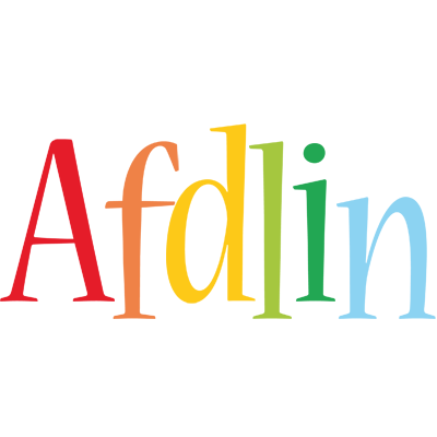 Afdlin birthday logo