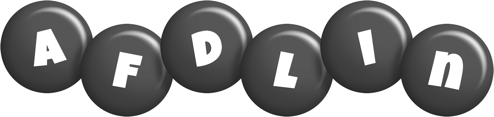 Afdlin candy-black logo