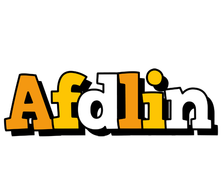 Afdlin cartoon logo