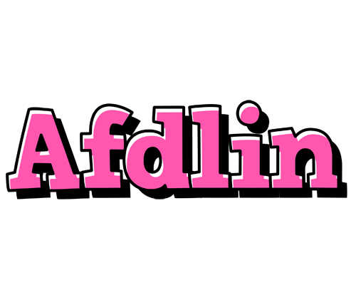 Afdlin girlish logo