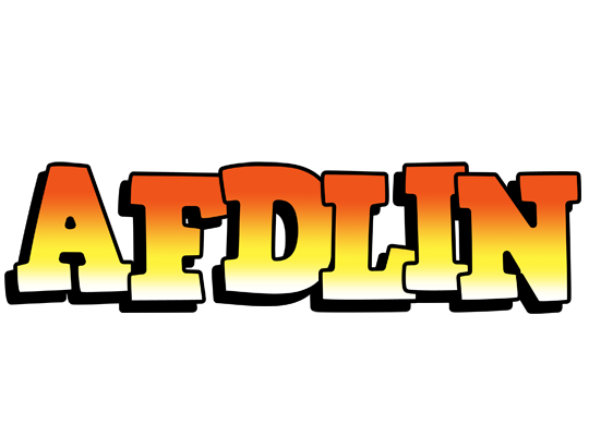 Afdlin sunset logo