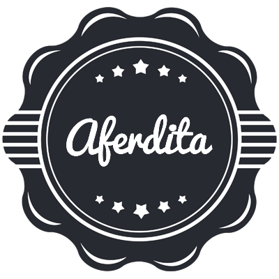 Aferdita badge logo