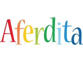 Aferdita birthday logo