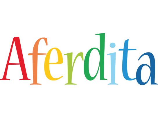 Aferdita birthday logo