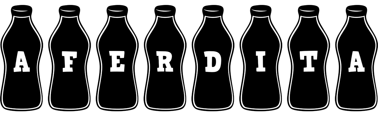Aferdita bottle logo