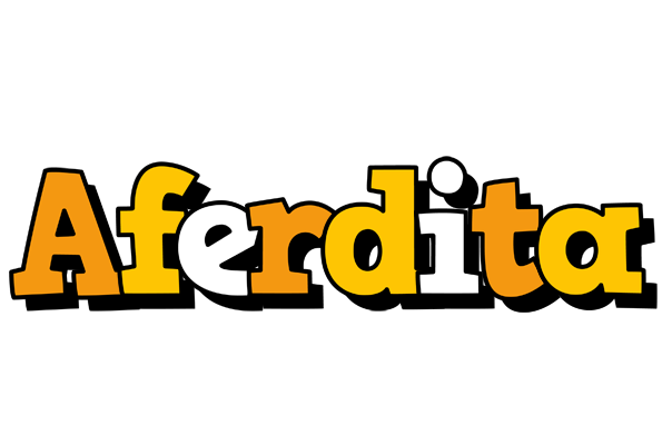 Aferdita cartoon logo