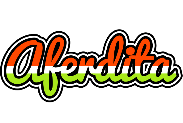 Aferdita exotic logo