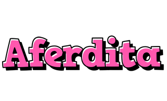 Aferdita girlish logo