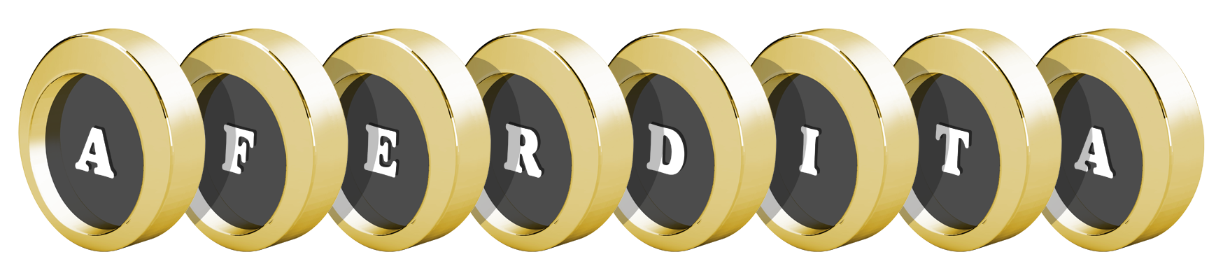 Aferdita gold logo