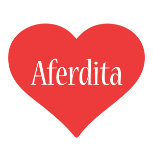 Aferdita love logo