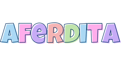 Aferdita pastel logo