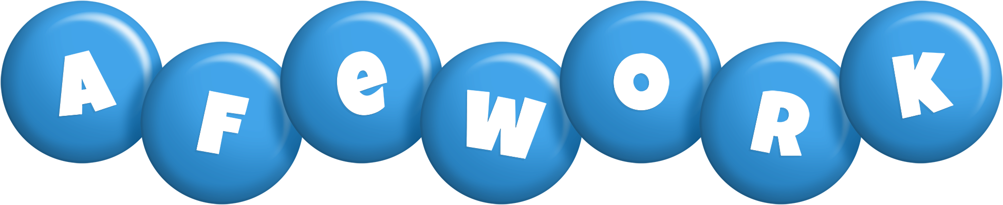 Afework candy-blue logo
