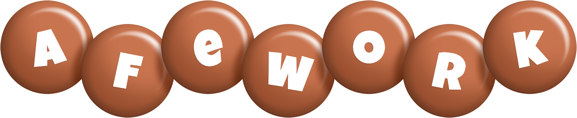 Afework candy-brown logo
