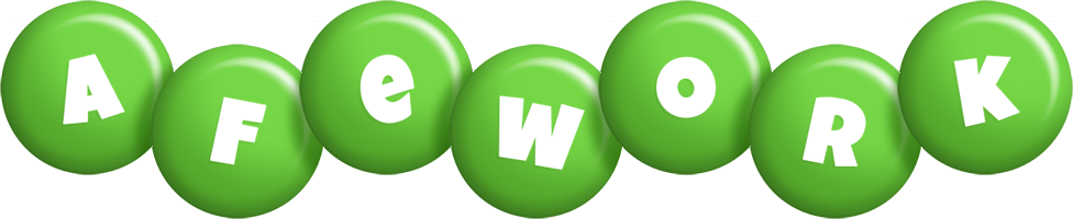 Afework candy-green logo