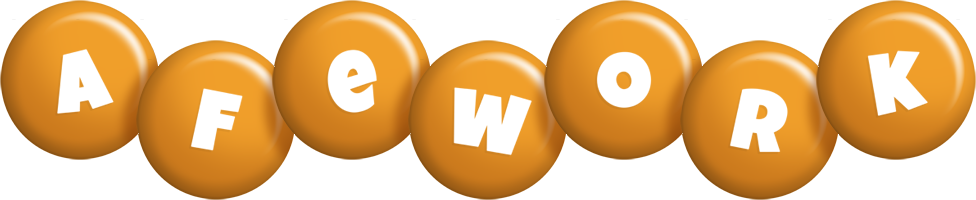 Afework candy-orange logo