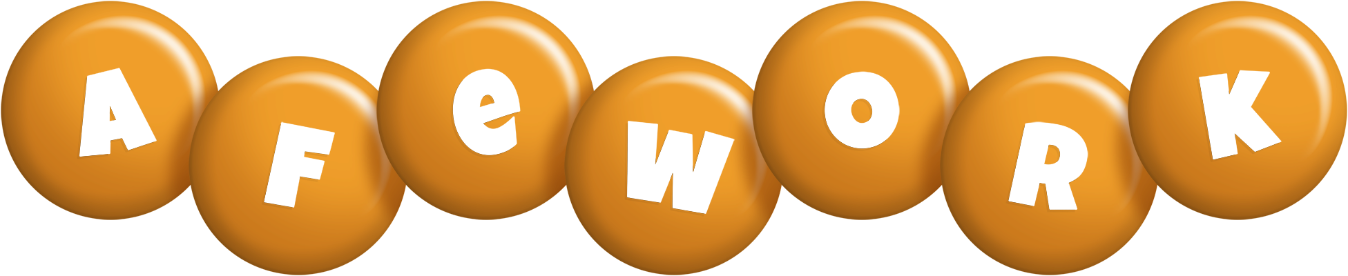 Afework candy-orange logo