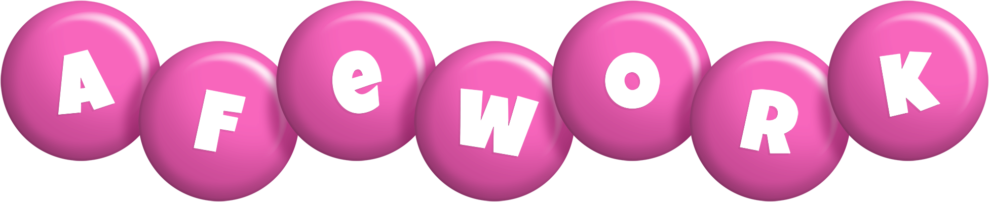Afework candy-pink logo