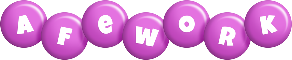 Afework candy-purple logo