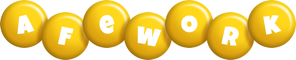 Afework candy-yellow logo